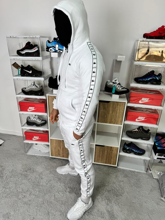 Chandal Lacoste Blanco Con Cierre