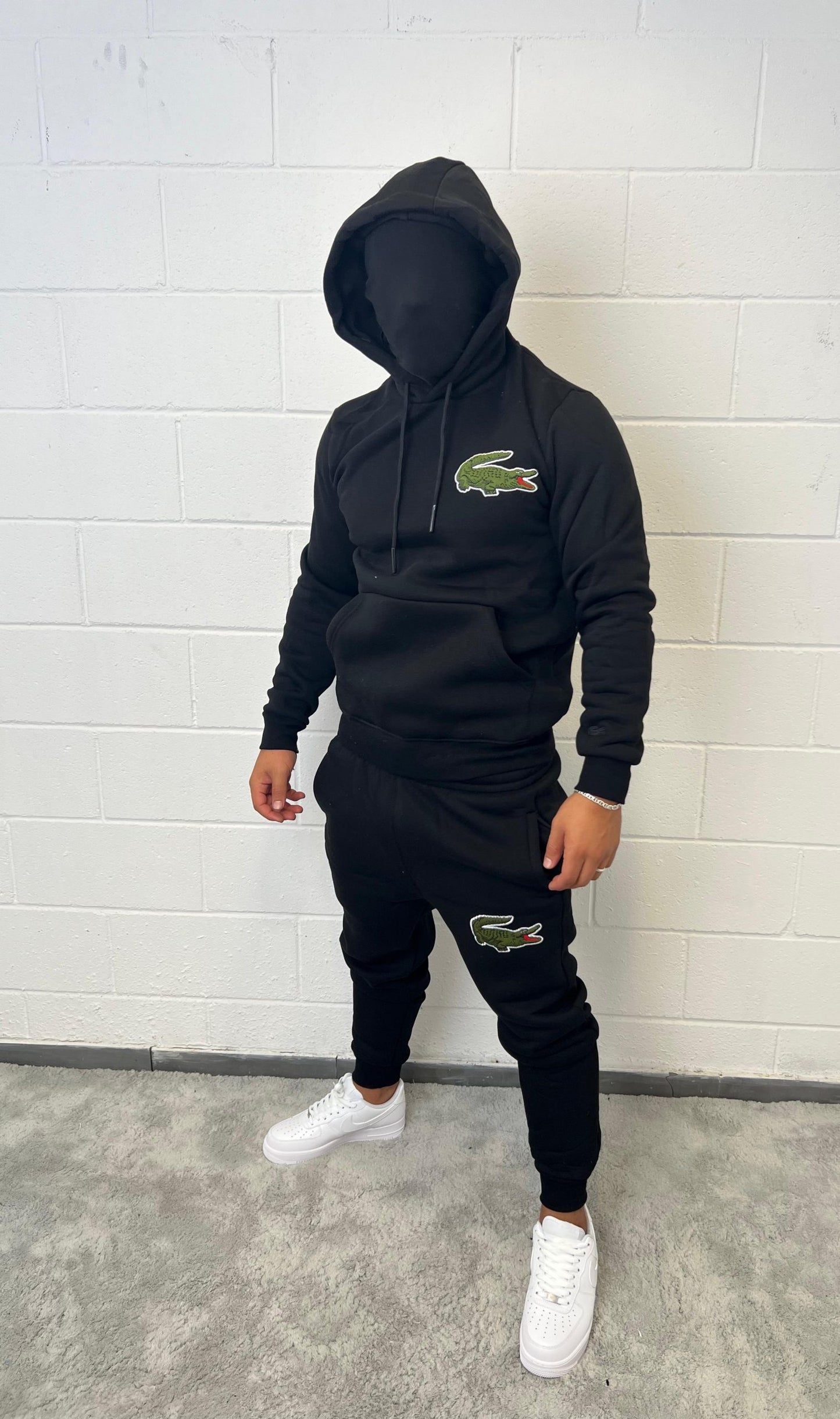 Chandal Lacoste Negro VIP