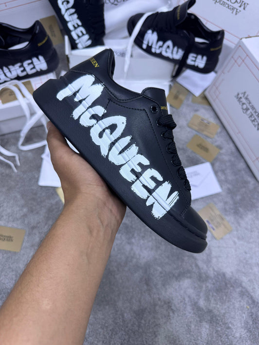 Alexander Mcqueen Negro Grafiti