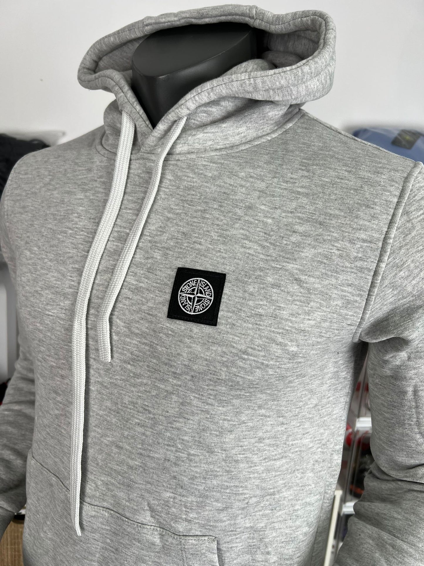 Chandal Stone Island Gris Logo