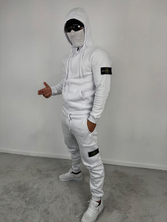 Chandal Stone Island Blanco