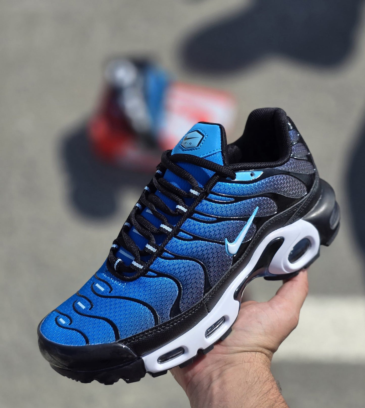 Nike TN Azul Suela Blanca