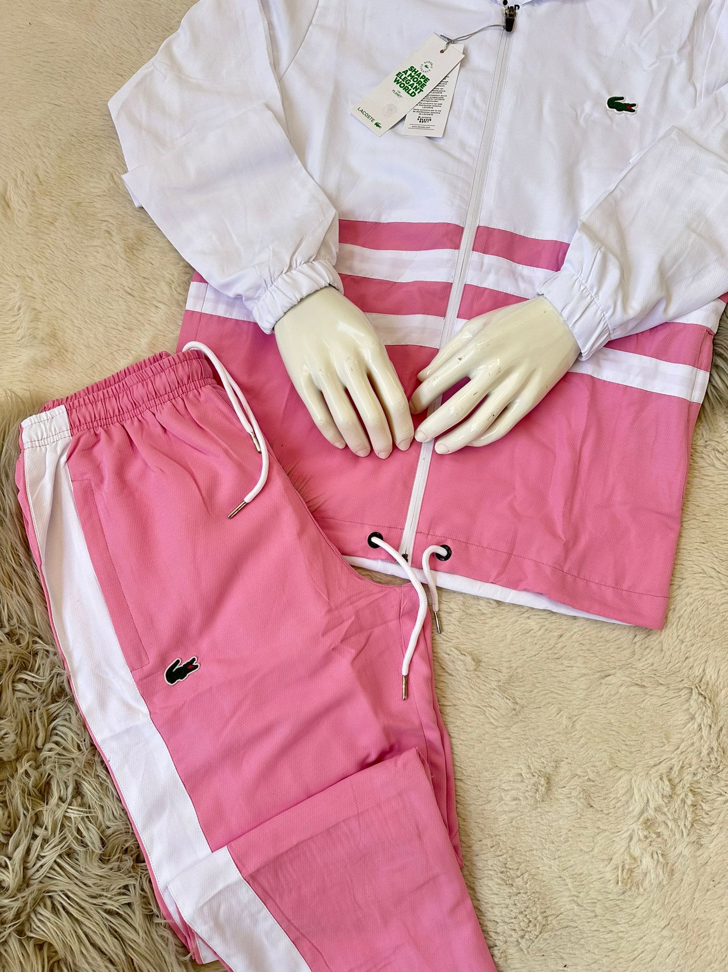 Chandal Lacoste Rosa
