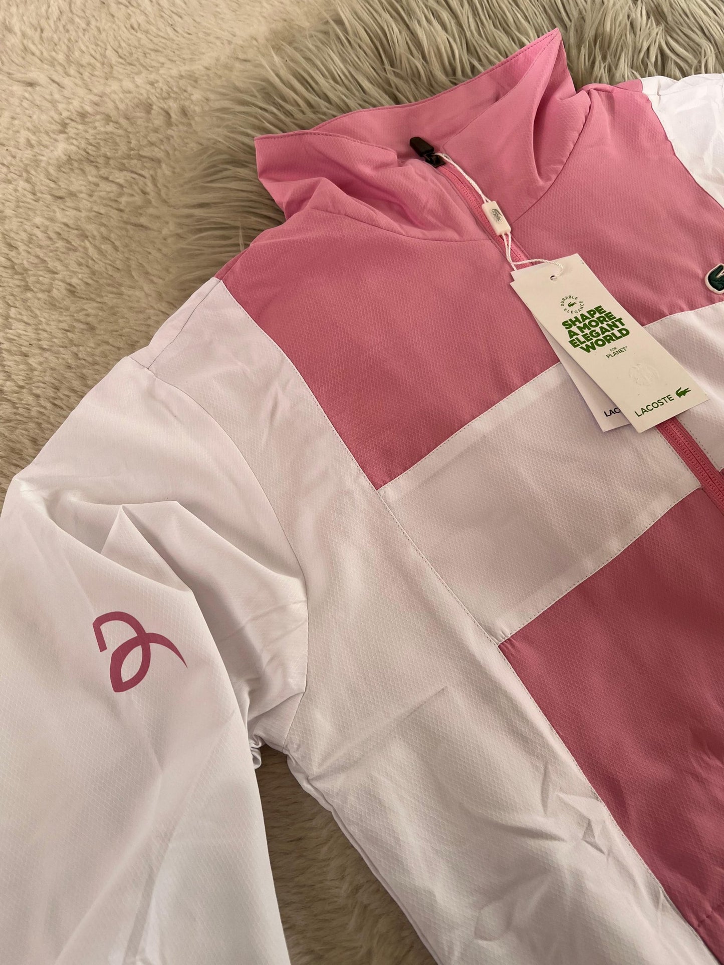 Chandal Lacoste Rosa 2025