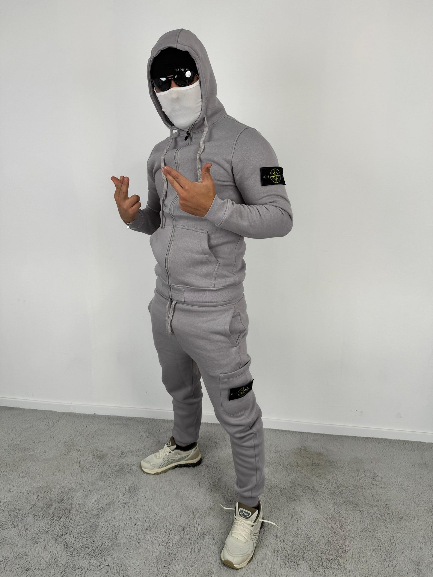 Chandal Stone Island Gris