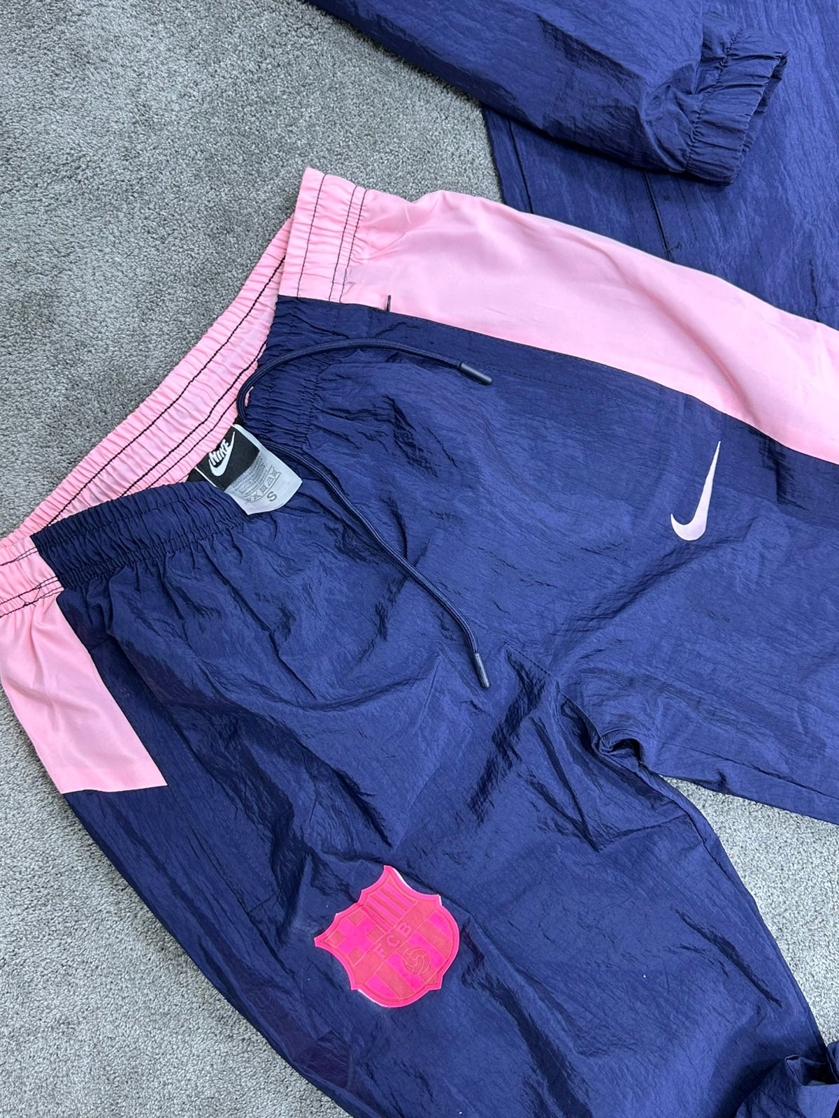 Chandal Nike x Barça Azul Rosa