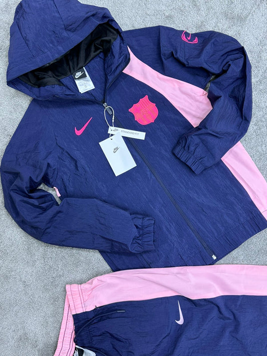 Chandal Nike x Barça Azul Rosa