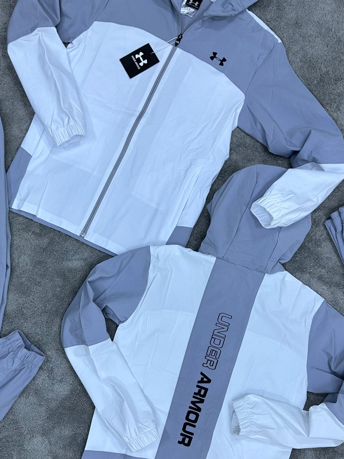 Chandal Under Armour Blanco Gris