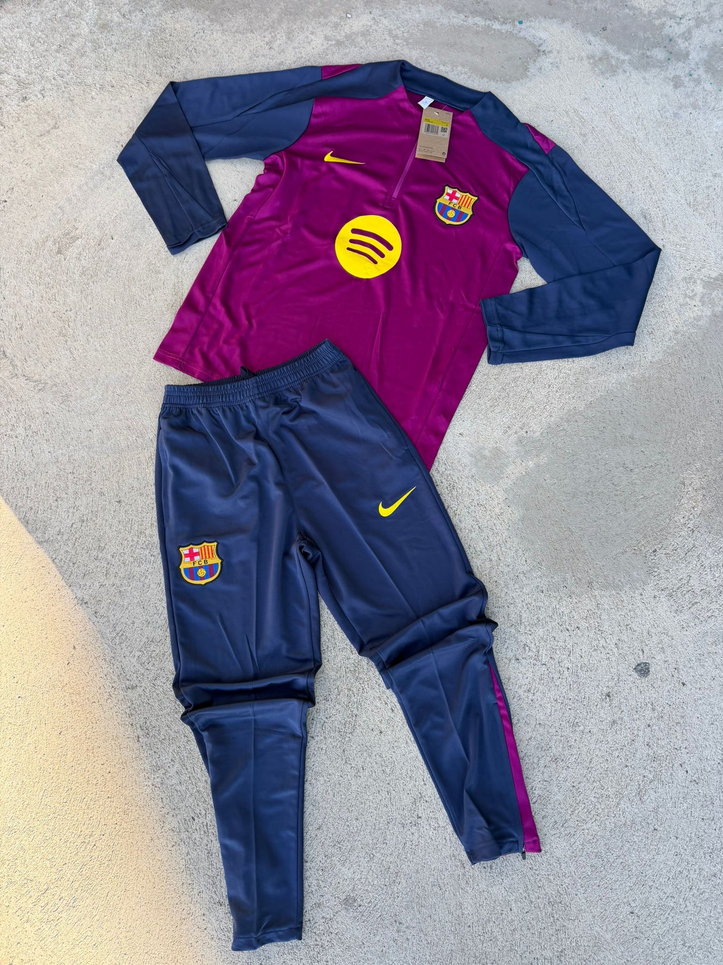 Chandal FC Barcelona 2026 Azul Morado