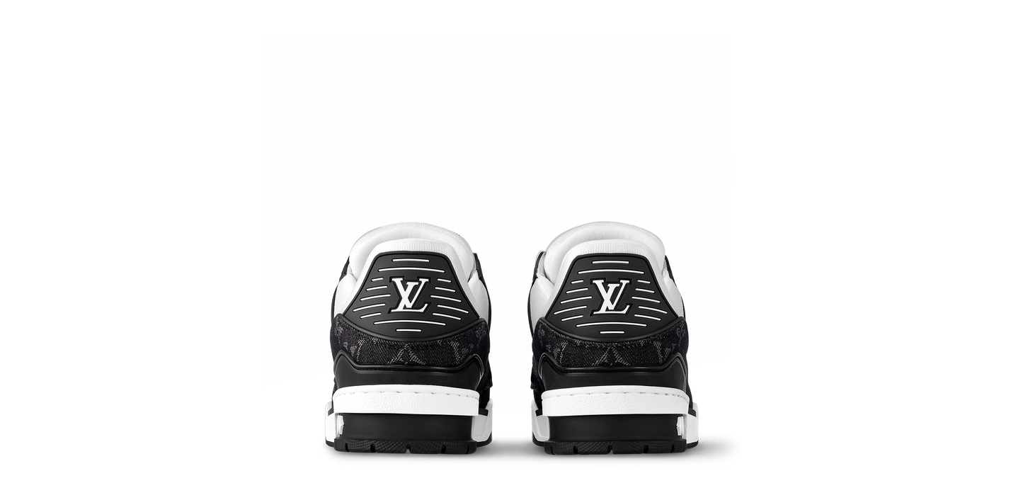 Louis Vuitton Trainer Blanco Negro
