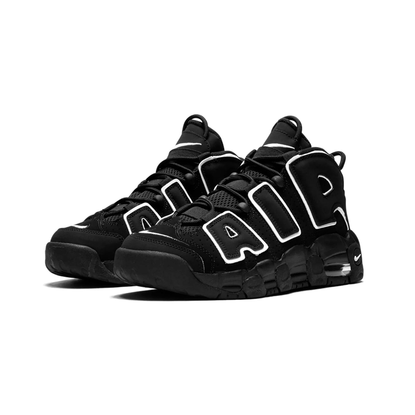 Nike Uptempo Negro Blanco