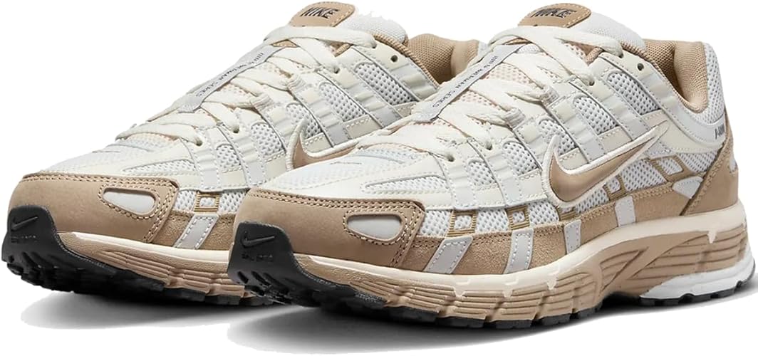 Nike P6000 Blanco Marrón