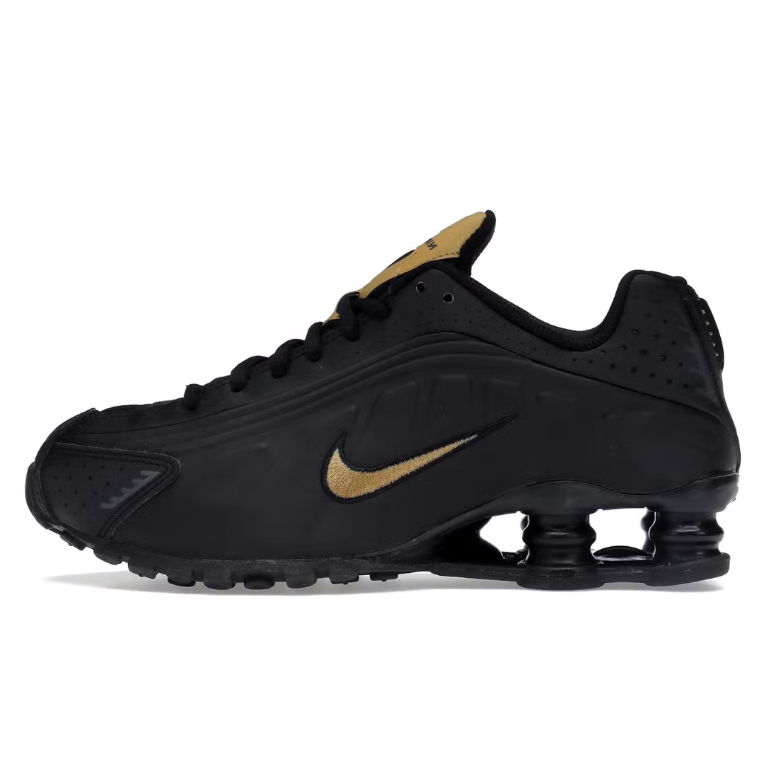 Nike Shox R4 Negro Oro