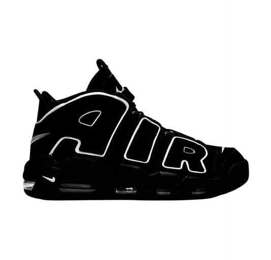Nike Uptempo Negro Blanco
