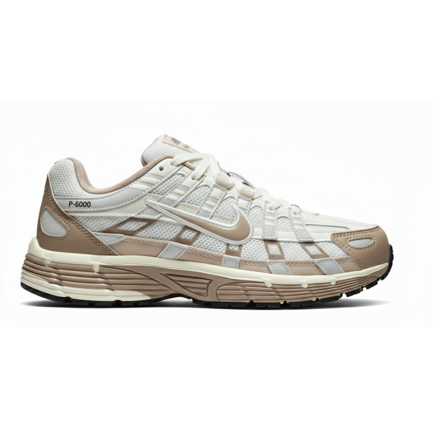 Nike P6000 Blanco Marrón