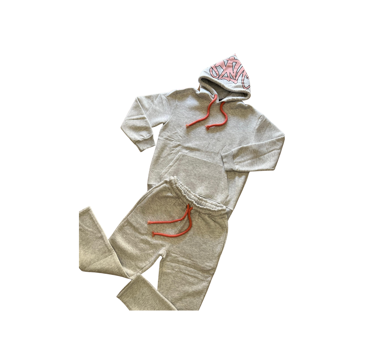 Chandal Syna World Gris Rosa