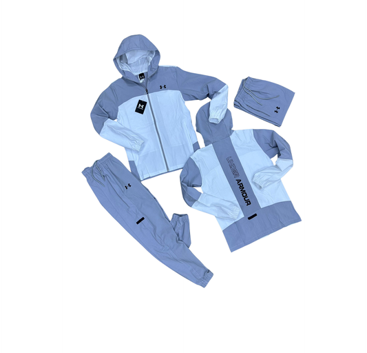 Chandal Under Armour Blanco Gris