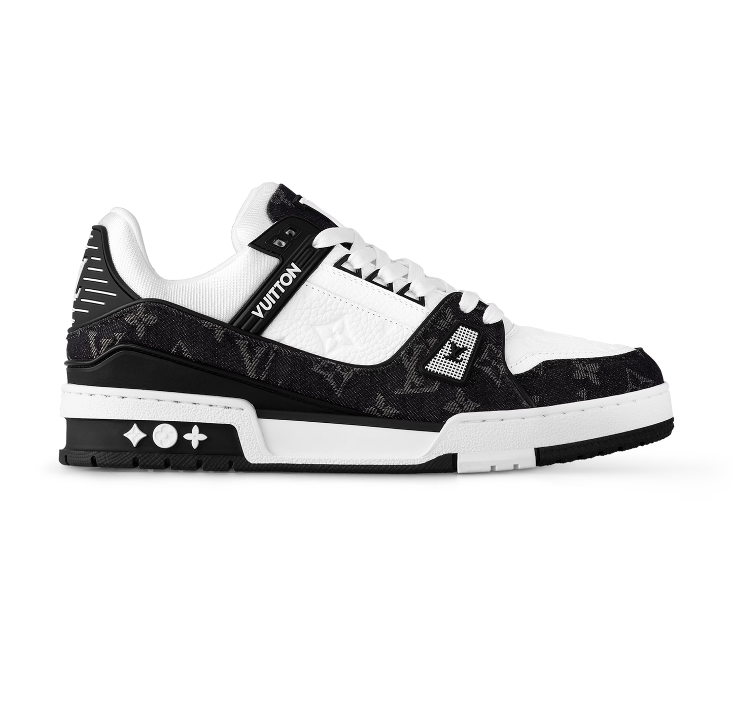 Louis Vuitton Trainer Blanco Negro