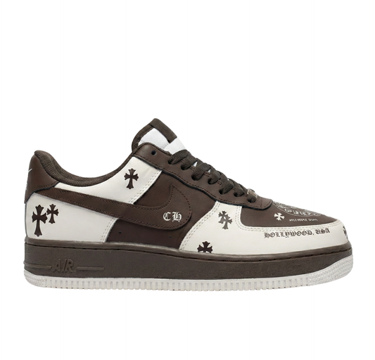 Nike Air Force Chrome Hearts Marrón