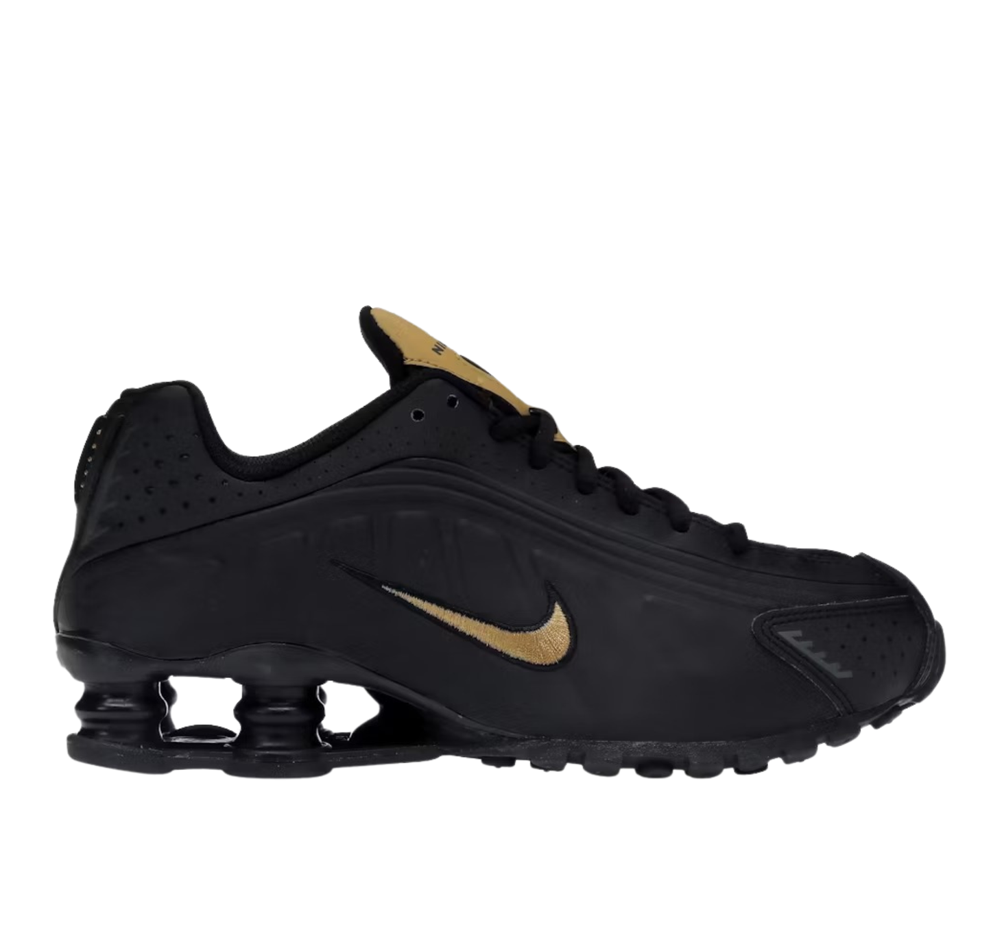 Nike Shox R4 Negro Oro