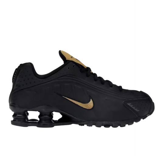 Nike Shox R4 Negro Oro