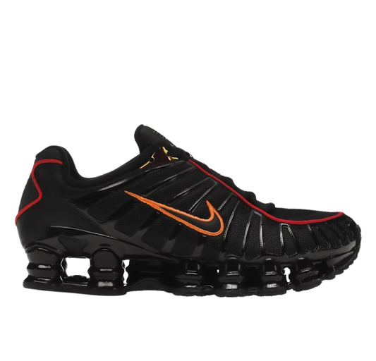 Nike Shox TL Negro Magma Naranja