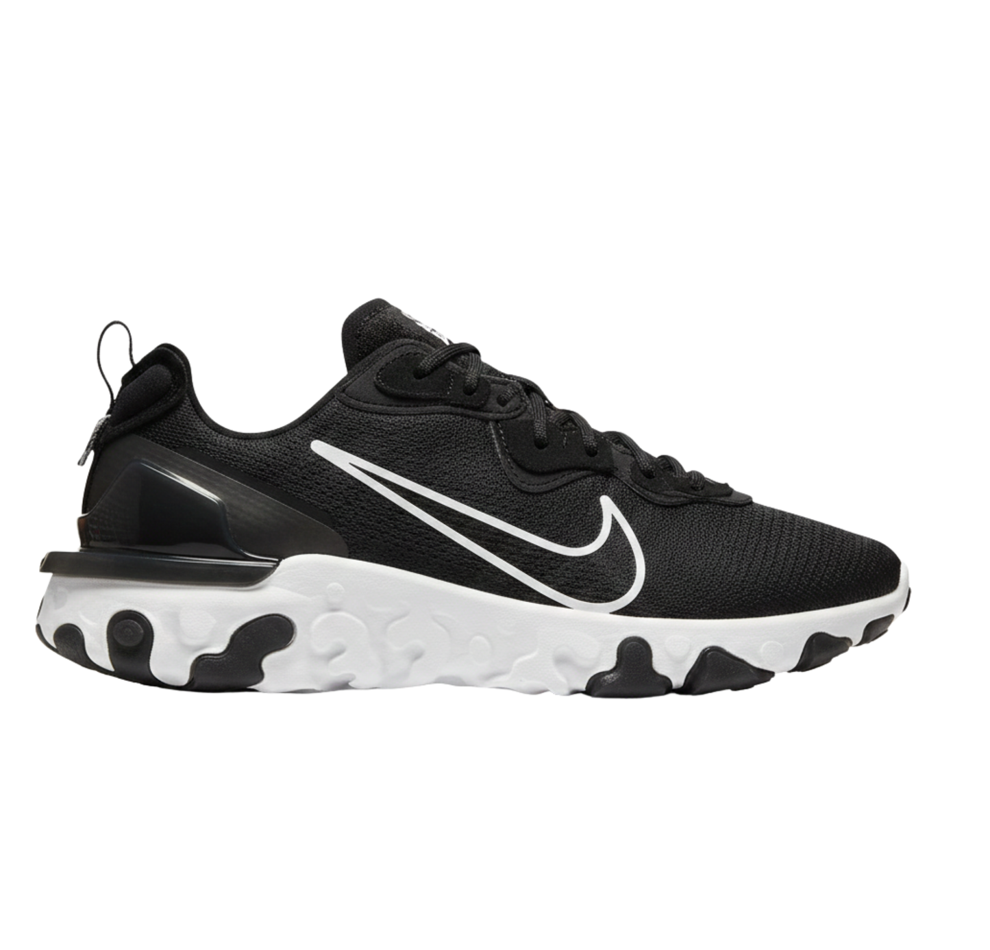 Nike React Vision Negro Blanco Tela