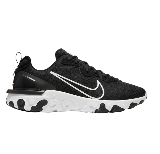 Nike React Vision Negro Blanco Tela
