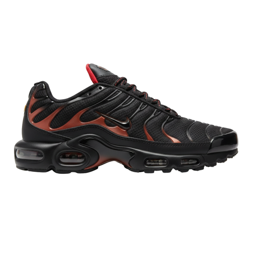Nike TN Negro Con Detalles En Rojo