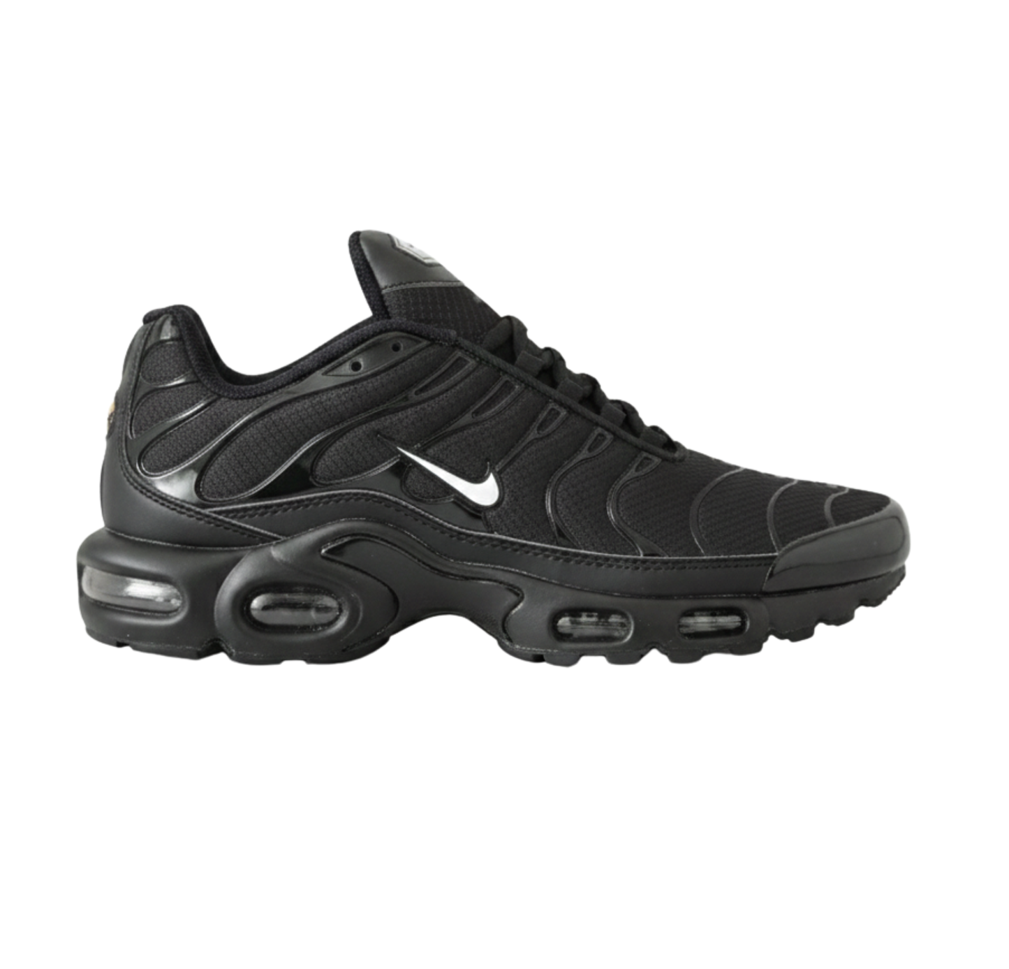 Nike TN Negro Logo Blanco