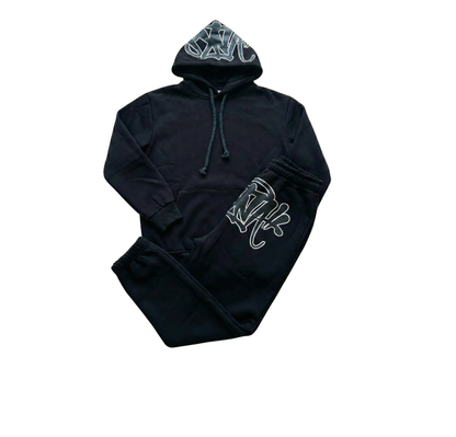 Chandal Syna World Negro Logo Negro