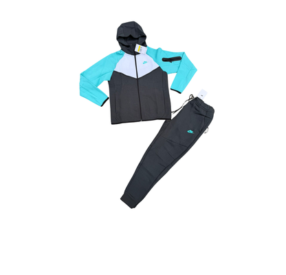 Chandal Nike Tech Retro Negro Blanco Azul