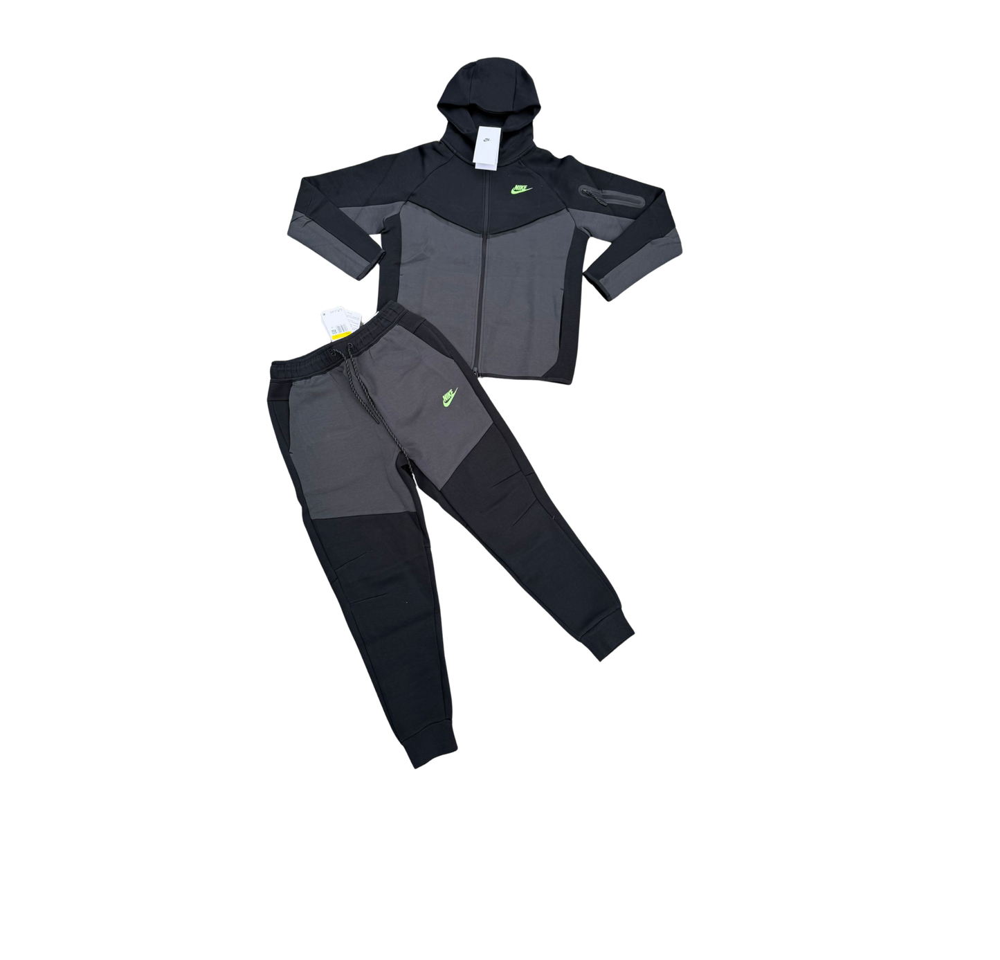 Chandal Nike Tech Retro Negro Gris