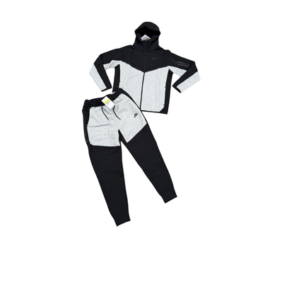 Chandal Nike Tech Retro Negro Gris Claro