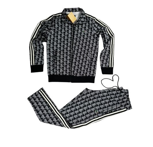 Chandal Lacoste Monograma Negro