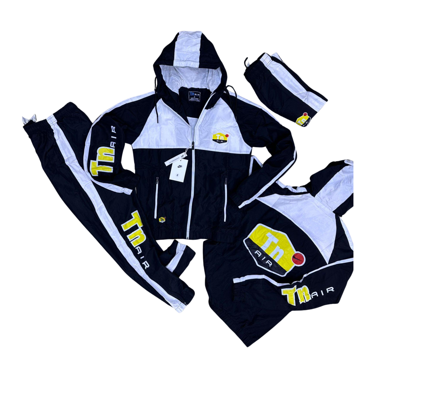 Chandal Nike TN Negro Blanco