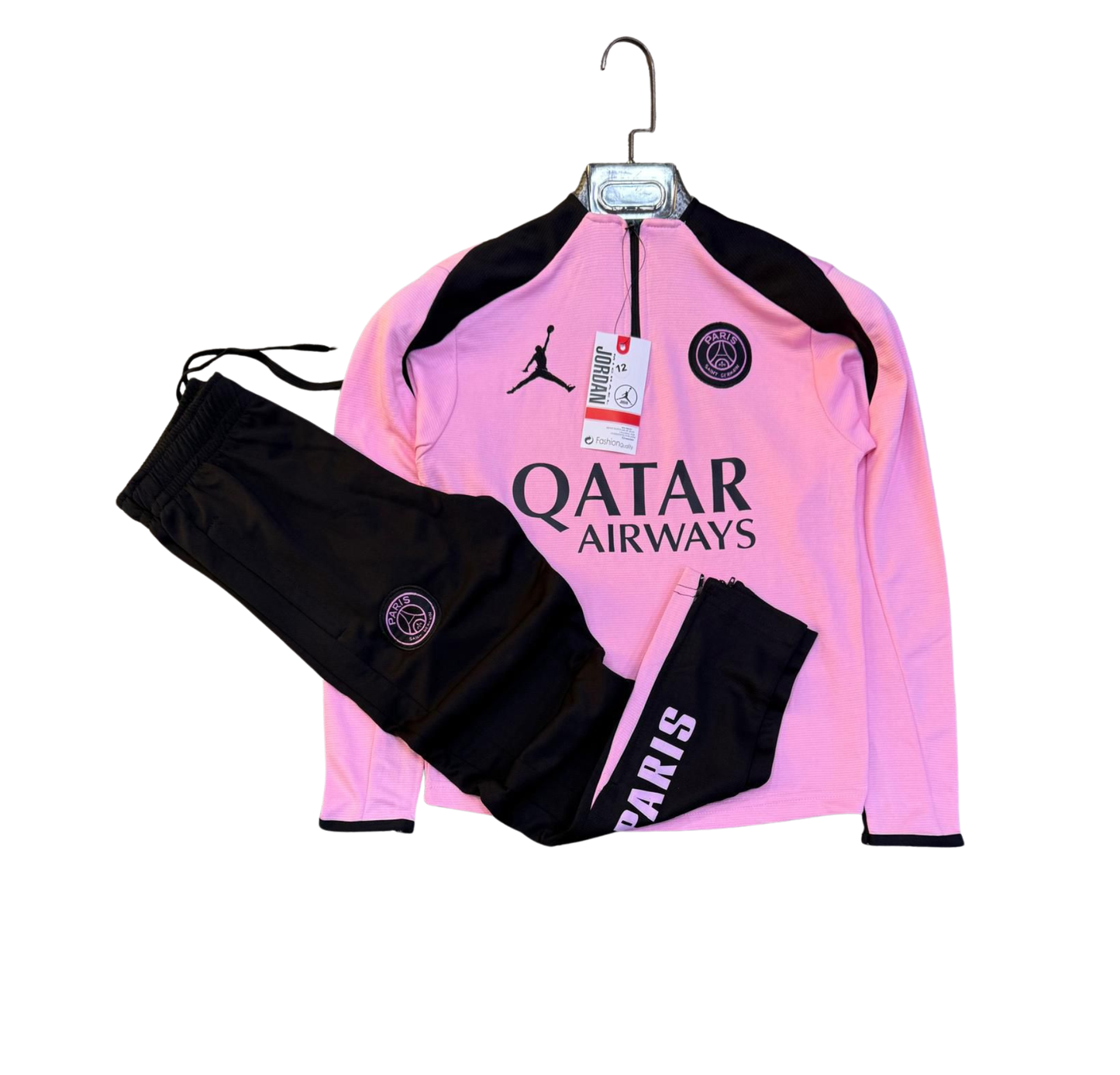 Conjunto Paris Saint-Germain Rosa Negro