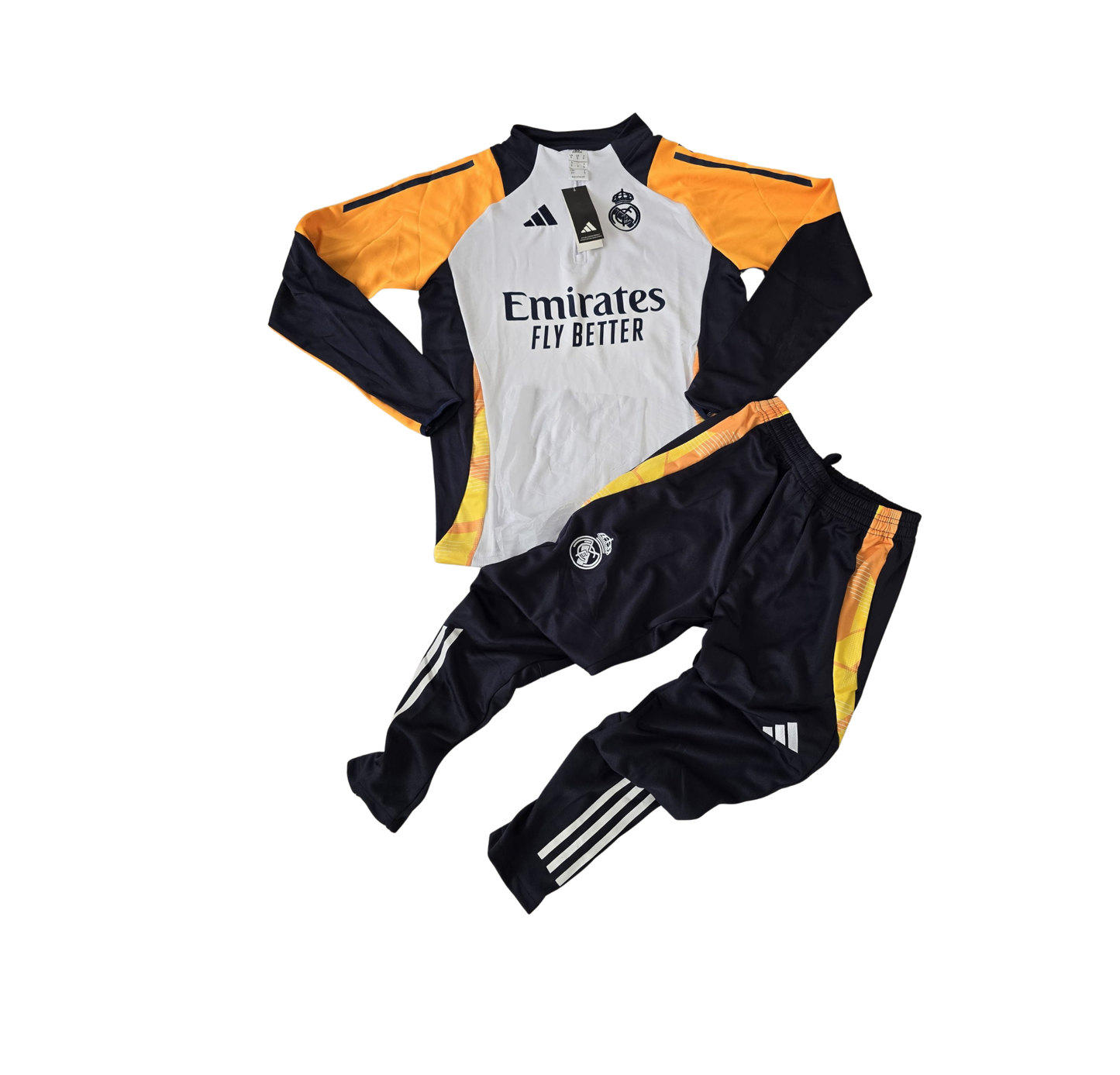 Chandal Real Madrid Amarillo Blanco