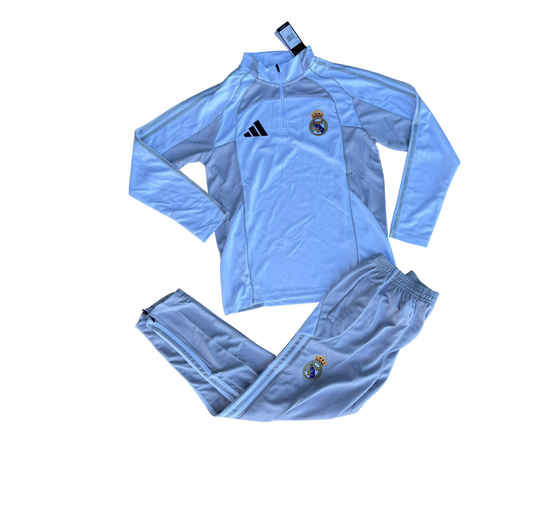 Chandal Real Madrid 2026 Blanco Gris