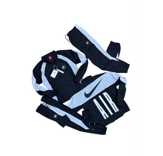 Chandal Nike Air Negro Gris Claro