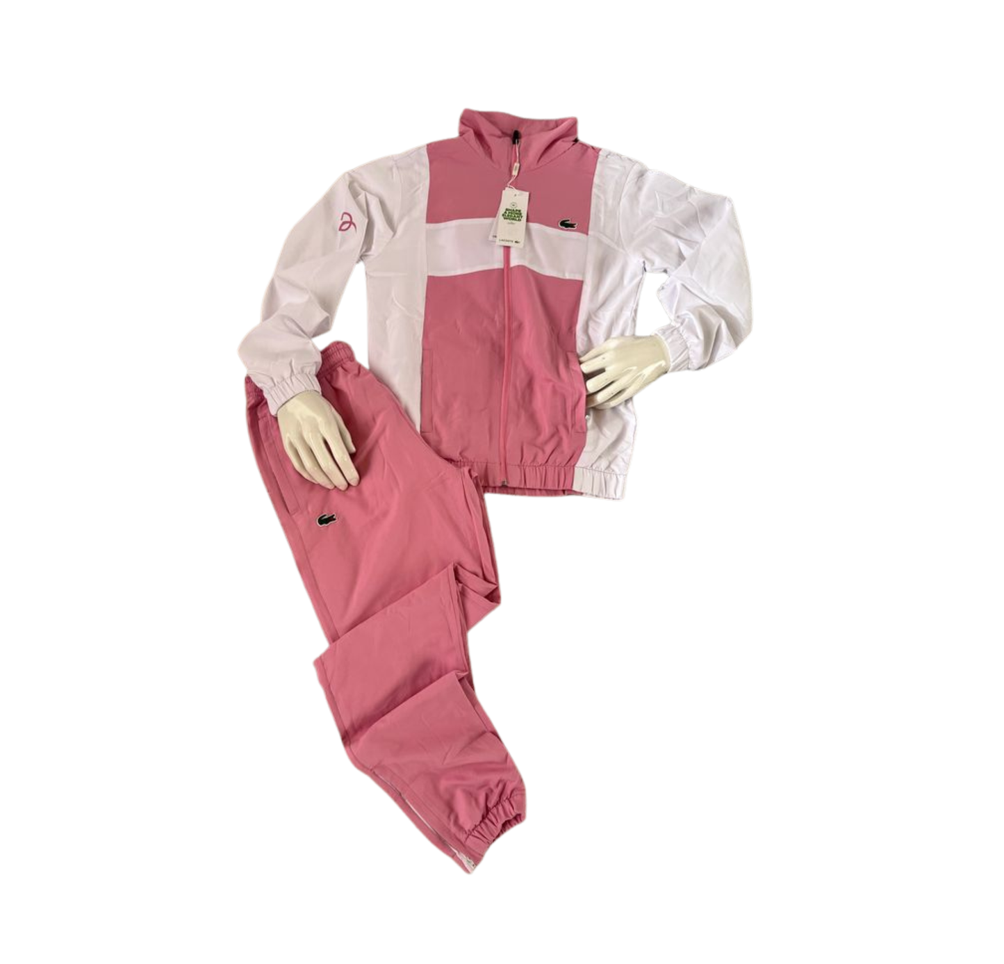 Chandal Lacoste Rosa 2025