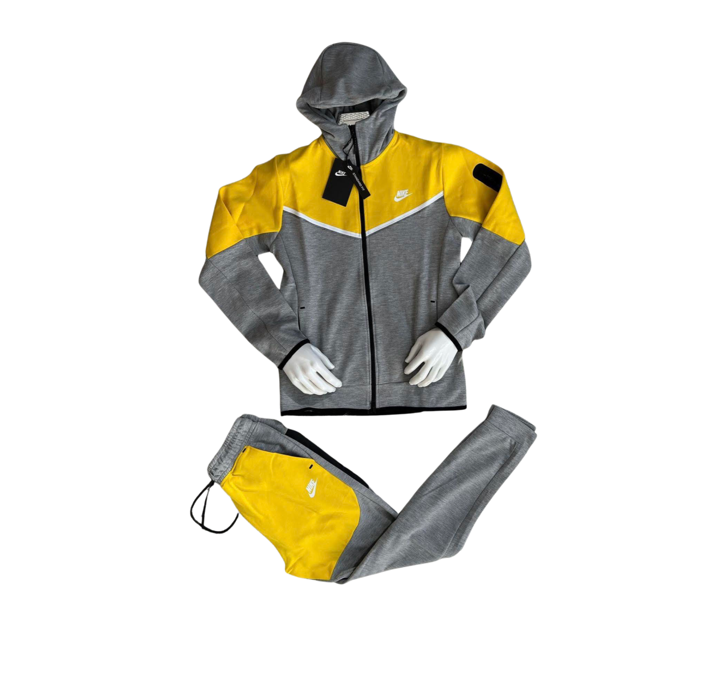 Chandal Nike Tech Amarillo Gris