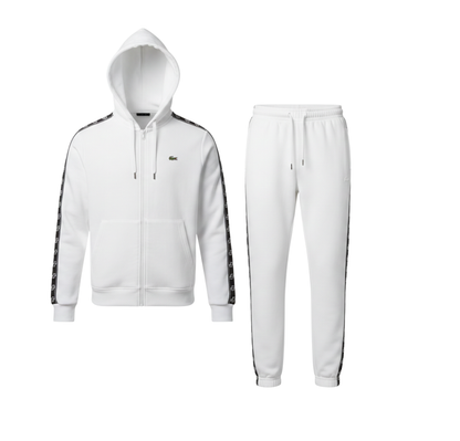 Chandal Lacoste Blanco Con Cierre