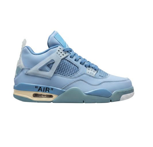 Jordan Retro 4 x Off White Azul