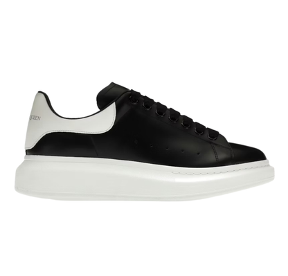 Alexander Mcqueen Negro Talon Blanco