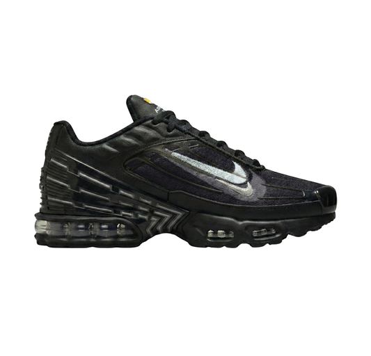 Nike TN Plus Negro 3 Logotipos