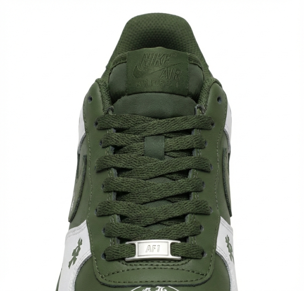 Nike Air Force Chrome Hearts Verde