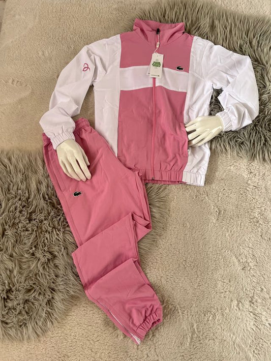 Chandal Lacoste Rosa 2025