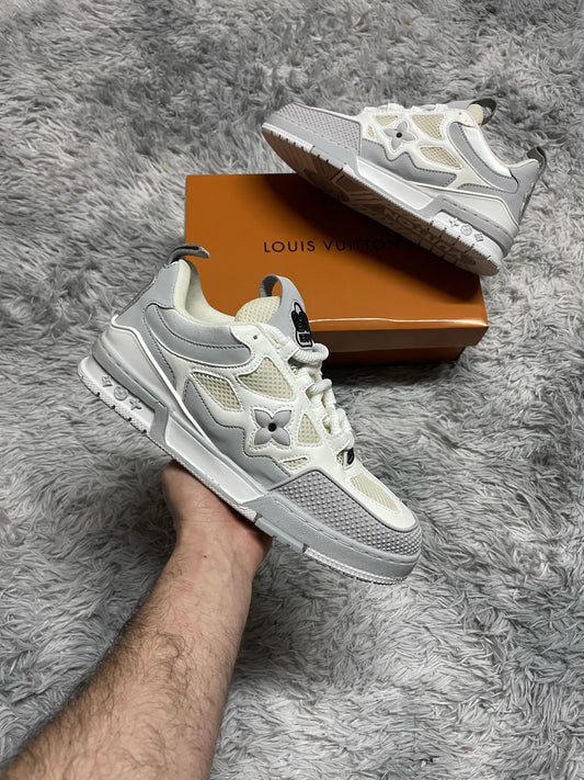 Louis Vuitton Skate Gris Blanco