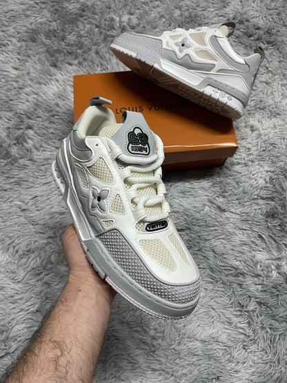 Louis Vuitton Skate Gris Blanco